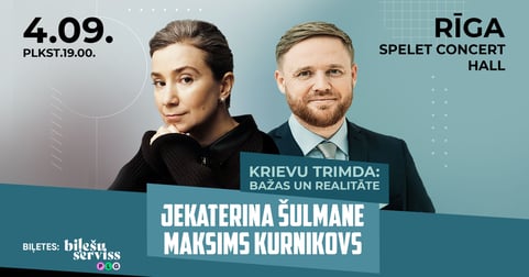 Jekaterina Šulmane un Maksims Kurnikovs
