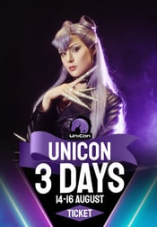 UniCon 2026 Latvian Comic Con Trīs dienu biļete
