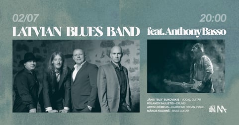 Latvian Blues Band feat. Anthony Basso