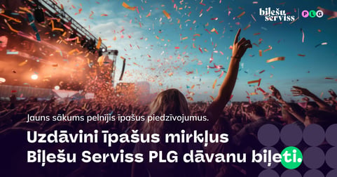 Biļešu Serviss PLG Dāvanu biļete