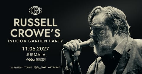 One Evening with Russell Crowe and band 'Indoor Garden Party'