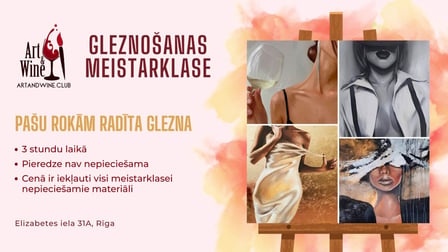 Art&Wine radošā meistarklase: Sievietes.