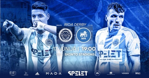 Rīgas derbijs RIGA FC - RFS