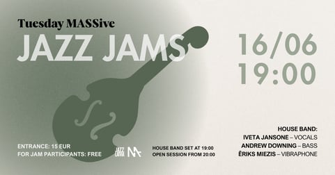 Tuesday MASSive Jazz Jams | 16/06
