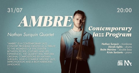 Nathan Surquin Quartet | Contemporary Jazz Programm 'Ambre'
