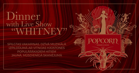 Dinner with the live show 'Whitney'