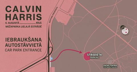 Autostāvvieta vieglajam transportam: Calvin Harris