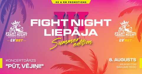LVBET Fight Night Liepāja Summer edition III