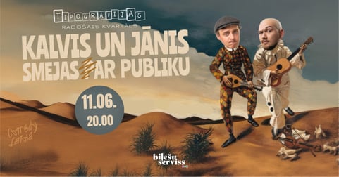 Kalvis Troska un Jānis Kreičmanis| Stand-up vakars