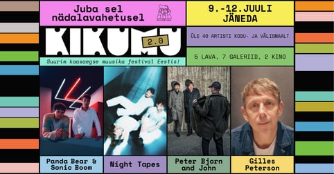 KIKUMU 2026 / 1-päeva Pass / 1 Day Pass - Neljapäev 09.07