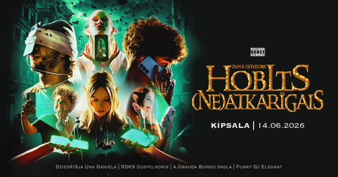 Dejas uzvedums 'Hobits (ne)atkarīgais'