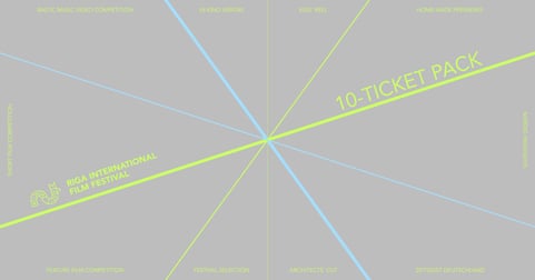 RIGA IFF 2026 10 biļešu komplekts / 10-ticket pack