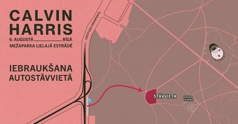 Autostāvvieta vieglajam transportam: Calvin Harris