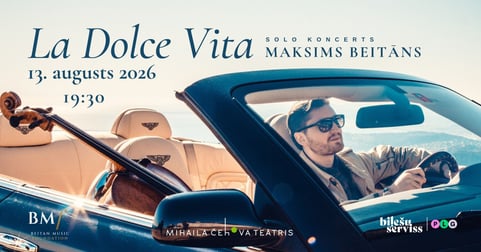 La Dolce Vita. Maksims Beitāns. Solo koncerts.