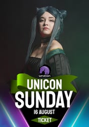 UniCon 2026 Latvian Comic Con Svētdienas biļete