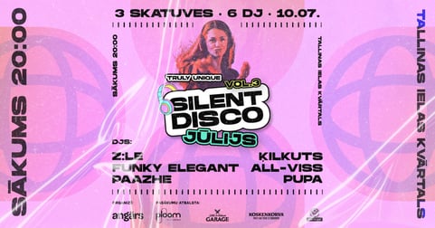Truly Unique Silent Disco'26: Summer Edition Vol. 3