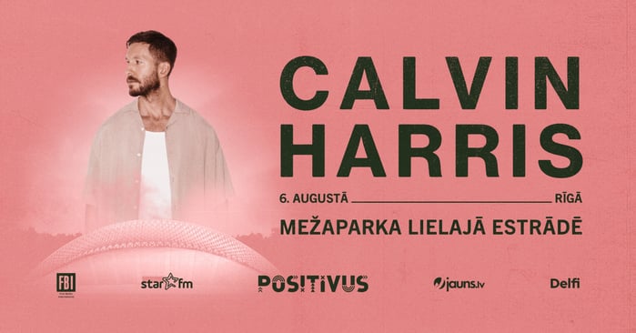 Global dance icon Calvin Harris brings an exclusive open-air show to Riga