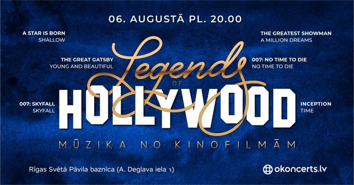 Cообщаем об изменении даты концерта «Legends of Hollywood»: вместо 12 июня 2026 он состоится 6 августа 2026 года.