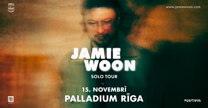 Elektroniskās soul mūziķis Jamie Woon uzstāsies Palladium