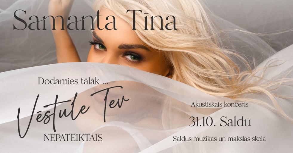 Samanta Tīna 'Vēstule Tev-Nepateiktais'