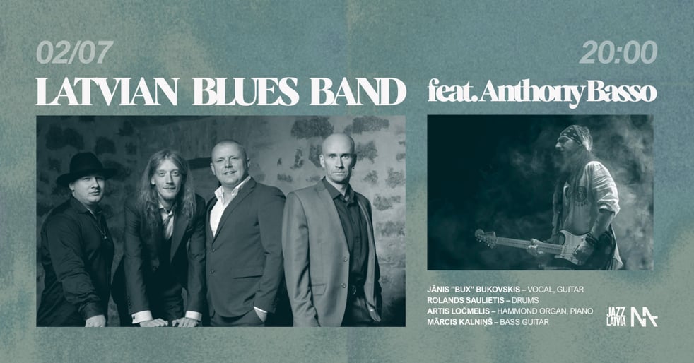 Latvian Blues Band feat. Anthony Basso