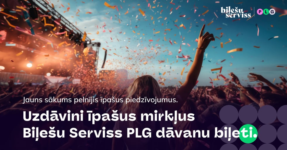 Biļešu Serviss PLG Dāvanu biļete