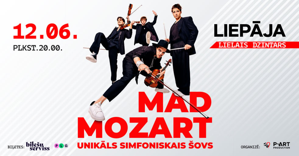 Mad Mozart: Unique Sympho Show Liepāja