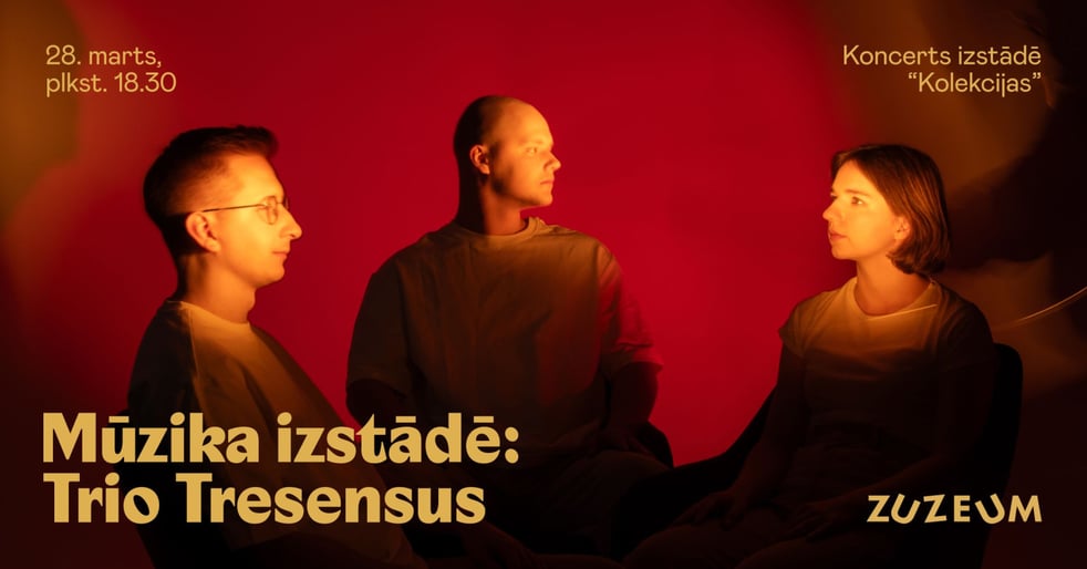 Mūzika izstādē: Trio Tresensus
