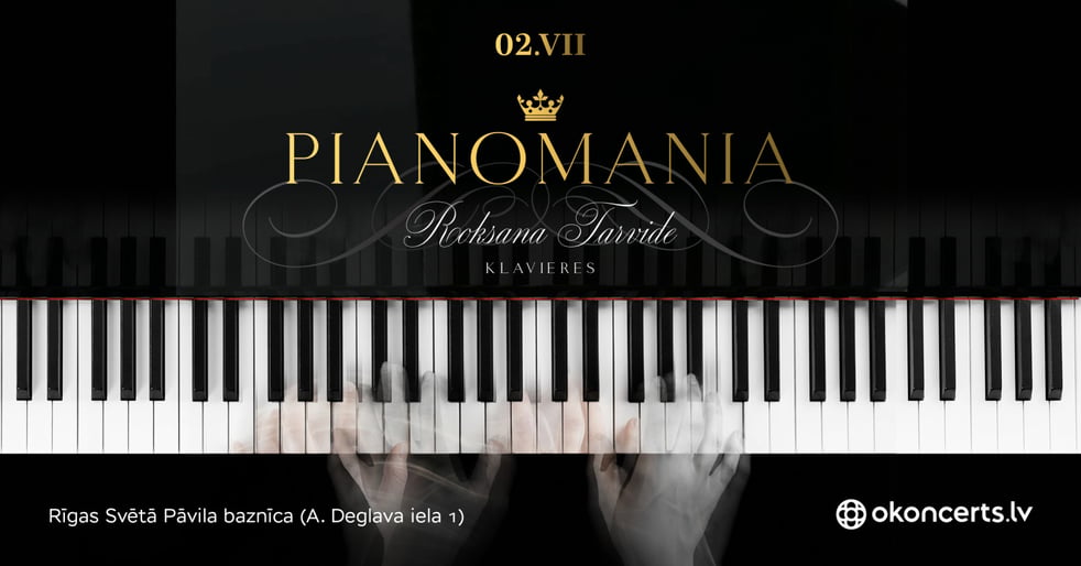 Okoncert piedāvā: Pianomania