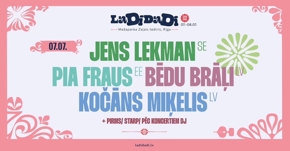 La-Di-Da-Di Otrdienas biļetes