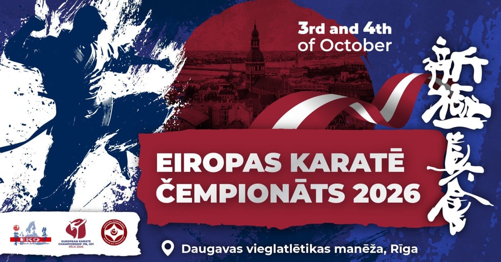 Eiropas karatē čempionāts - 2 dienu biļete