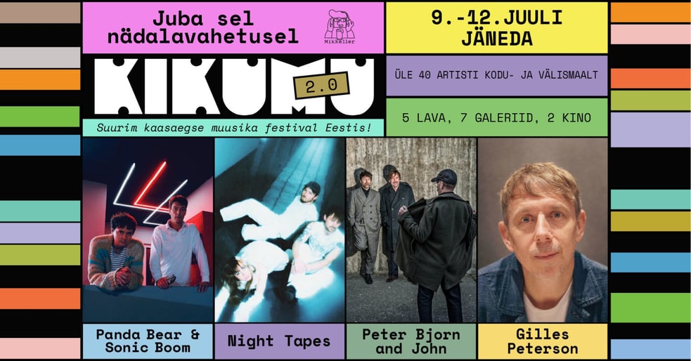 KIKUMU 2026 / 1-päeva Pass / 1 Day Pass - Pühapäev 12.07