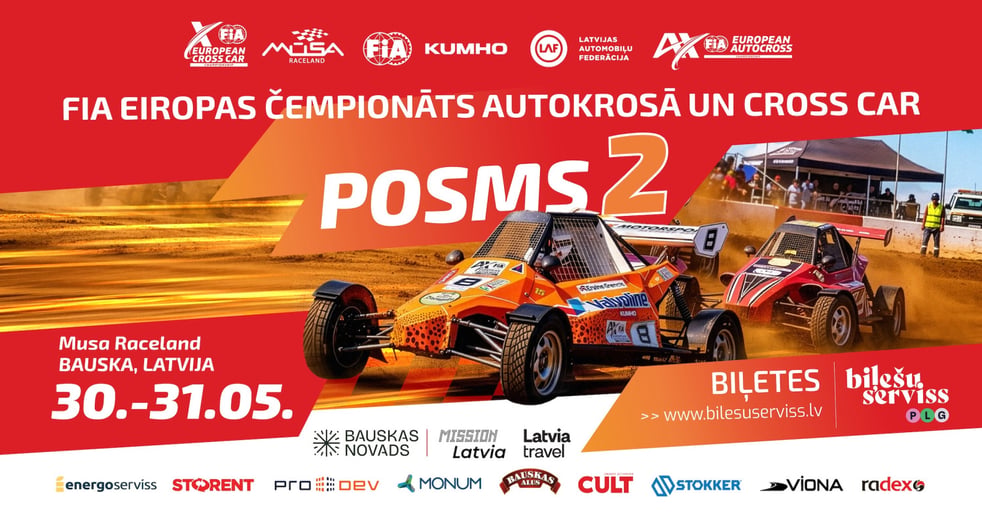 FIA Eiropas autokrosa čempionāta 2. posms (Svētdienas biļete)
