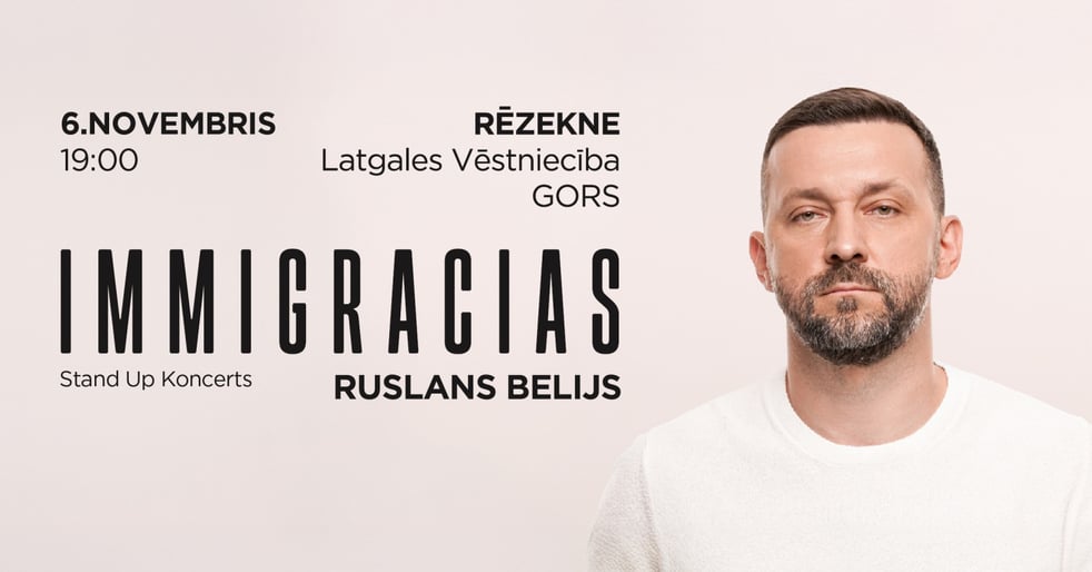 Ruslans Belijs / Руслан Белый. Jauna programma - Stand Up