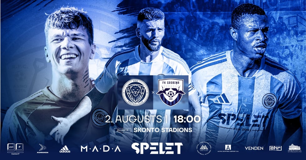 FC Riga Mājas Spēle. Riga FC - FK Grobiņa
