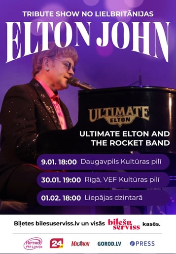 ATCELTS - Elton John Tribute Show Ultimate Elton & The Rocket Band