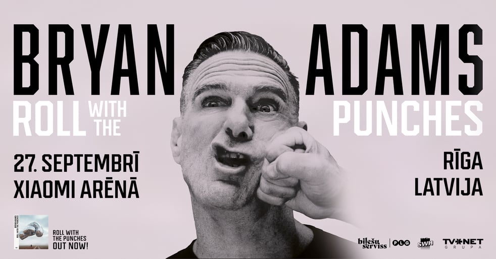 Bryan Adams to perform in Riga on his most ambitious concert tour of his career