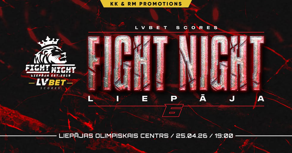 Lvbet Scores Fight night Liepaja 6