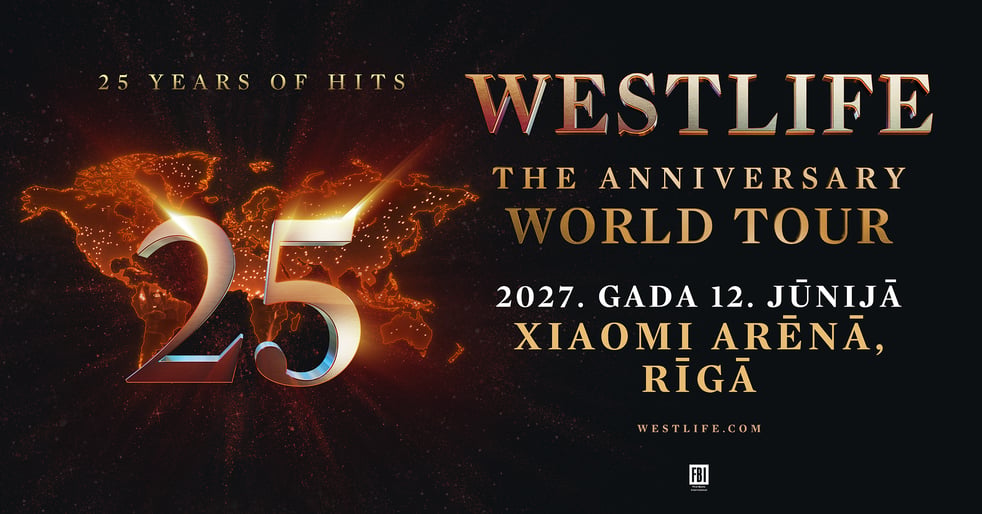 Westlife to perform in Riga next summer