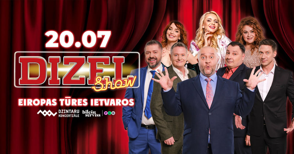 Dizel Show brauc uz Jūrmalu!