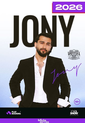 Informējam, ka  JONY Lielais Solo Koncerts 06.06.2026 tiek atcelts.