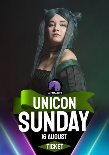 UniCon 2026 Latvian Comic Con Svētdienas biļete