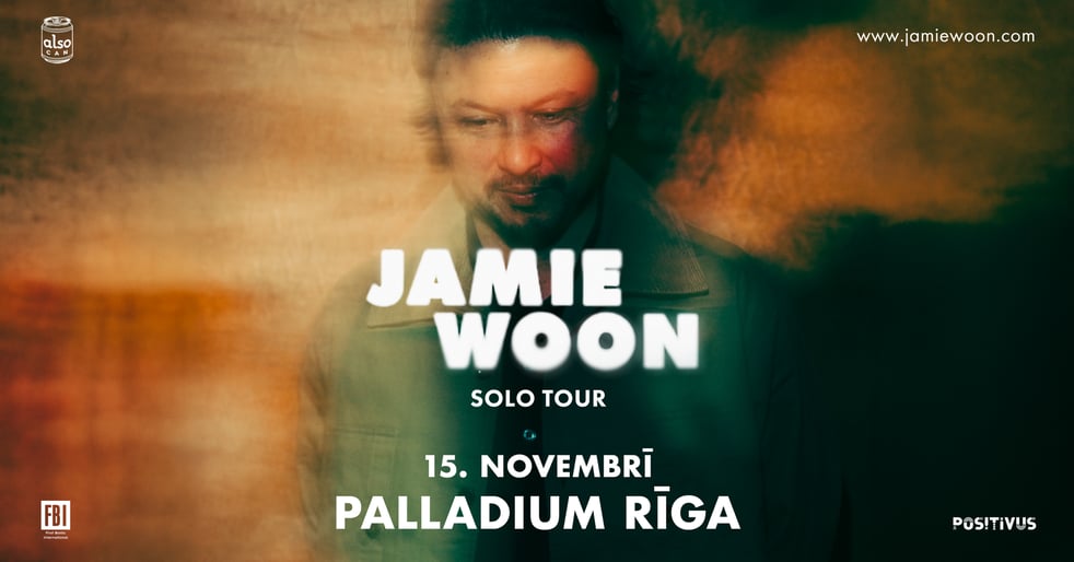 Elektroniskās soul mūziķis Jamie Woon uzstāsies Palladium