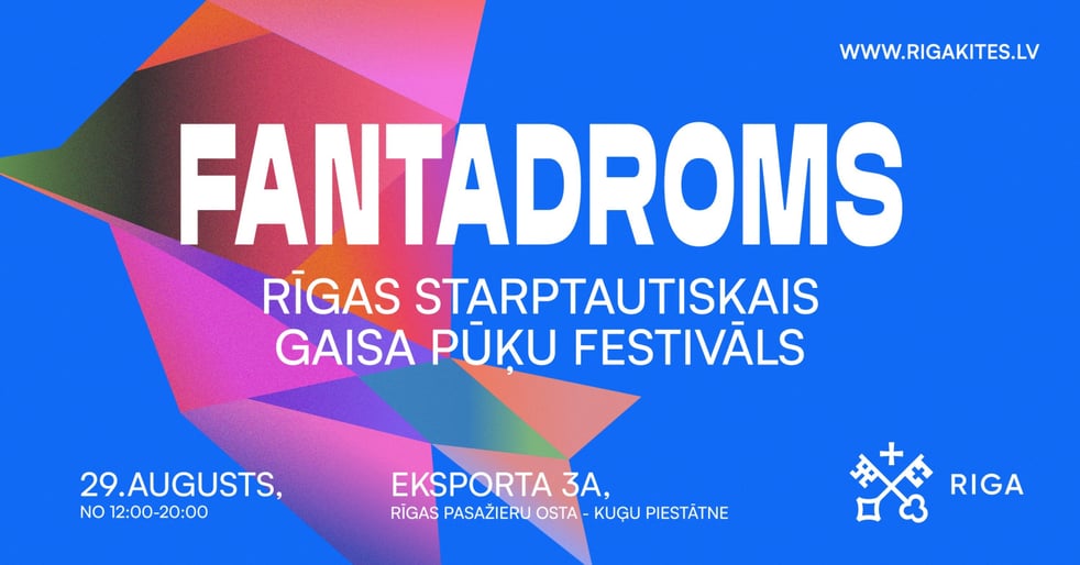 Fantadroms. Rīgas starptautiskais gaisa pūķu festivāls