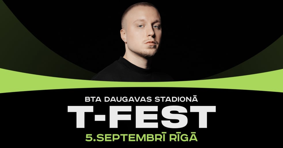 T-Fest lielais koncerts Rīgā