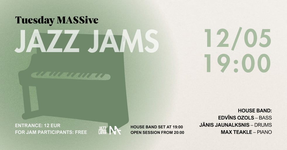 Tuesday MASSive Jazz Jams | 12/05
