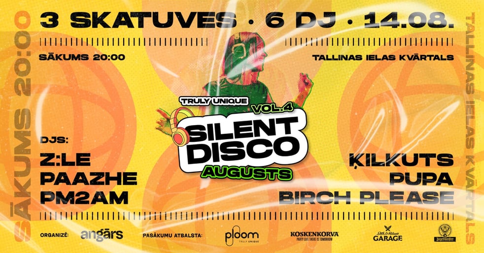 Truly Unique Silent Disco'26: Summer Edition Vol.4