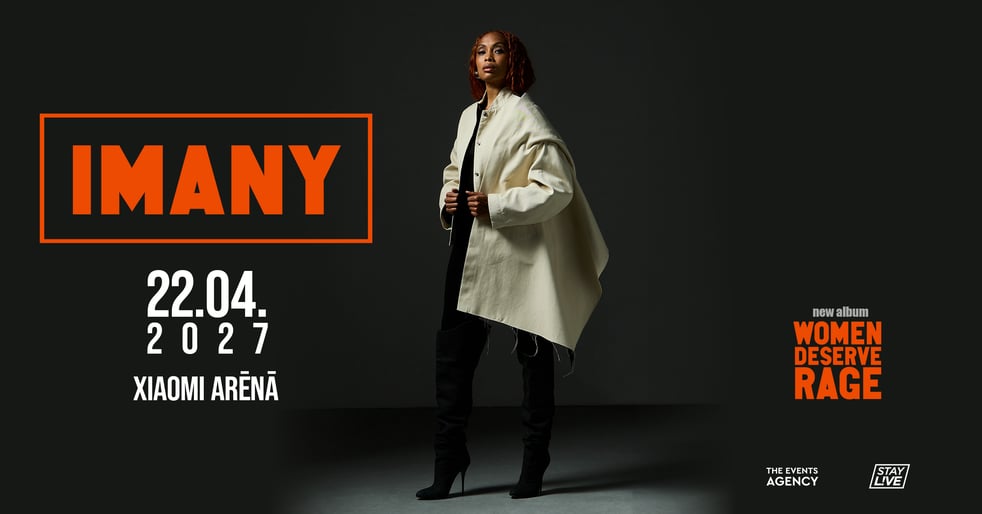 Французская soul дива Imany возвращается в Латвию с большим концертом!