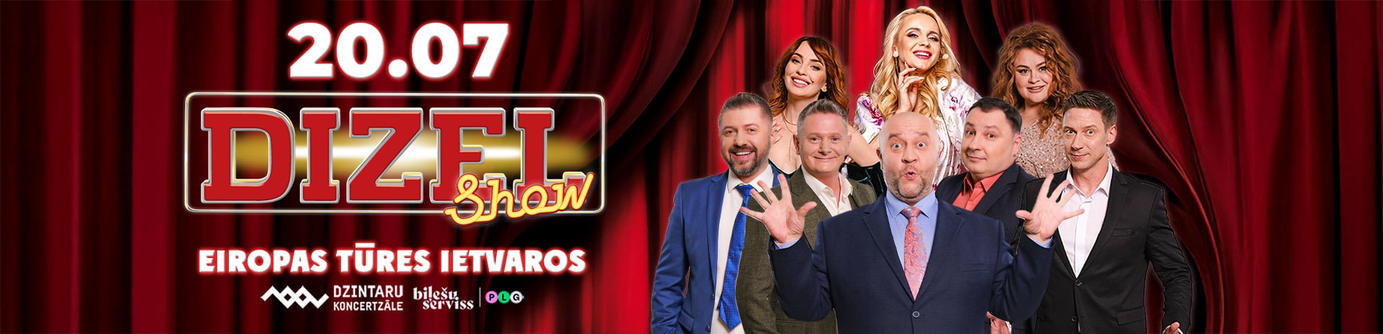 Dizel Show brauc uz Jūrmalu!