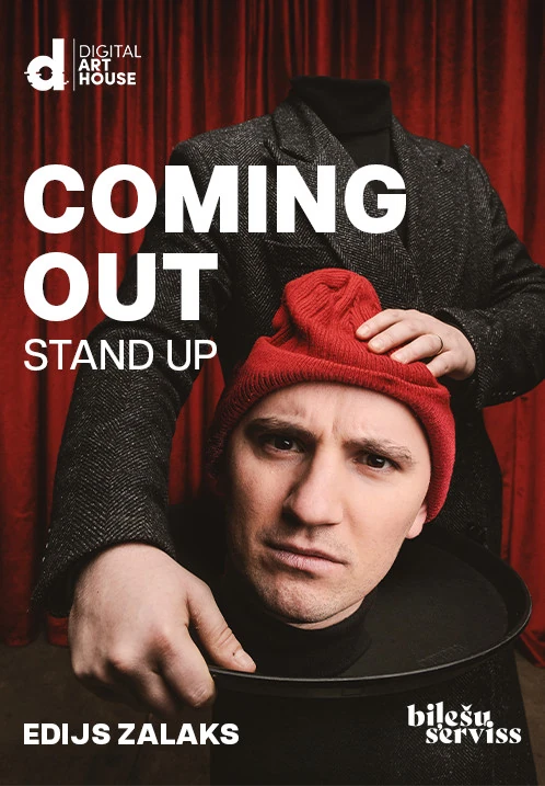 Stand up izrāde- Coming out krievu valodā - 10.02.2024 - Digital Art House  - Biļešu Serviss
